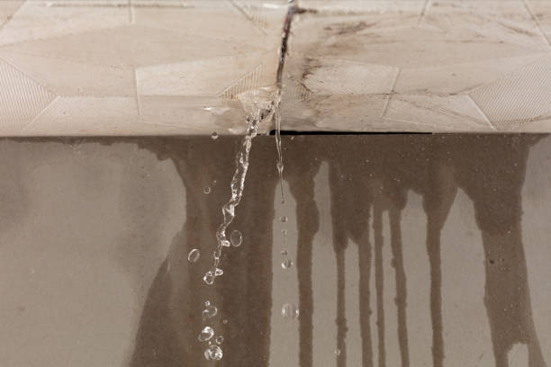 Professional Burst Pipe Cleanup technician working in Harvard, IL
